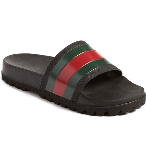 nordstrom men gucci slides|men's gucci slides size 13.